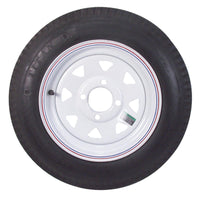 Americana Tire & Wheel Qualifies for Free Shipping Americana Tire & Wheel LD ST 4.80-12B 4.4 White Spoke #30540