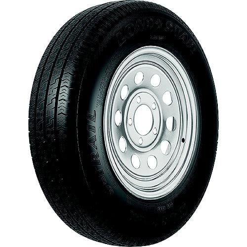 Americana Tire & Wheel Oversized - Not Qualified for Free Shipping Americana Tire & Wheel ST145/R12 E/5 Modular Silver #31214