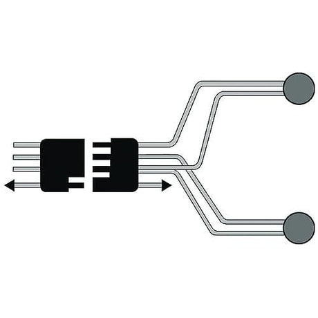 Anderson Marine Qualifies for Free Shipping Anderson 25" 4 Wire Split Harness #V5425Y