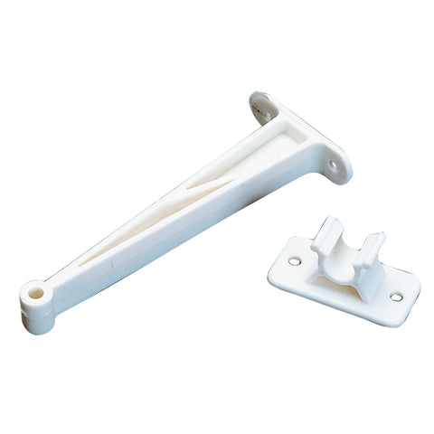 AP Products Qualifies for Free Shipping AP Products Plastic Door Holdback 5-1/2" Polar White #013-087W