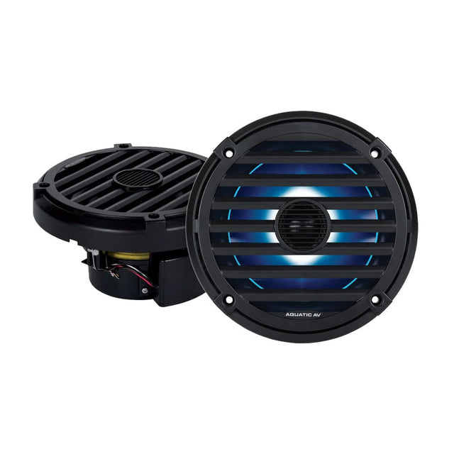 Aquatic AV Qualifies for Free Shipping Aquatic AV 6.5" Elite Speakers Black Pair #EL424