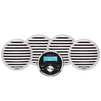 Aquatic AV Qualifies for Free Shipping Aquatic AV Economy Gauge Stereo & Speakers Kit White #EG200