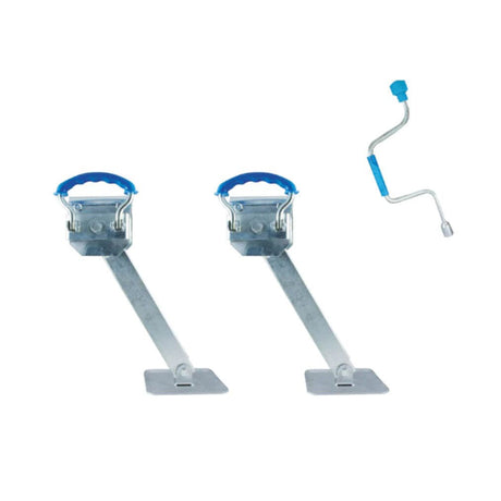 ARK Not Qualified for Free Shipping ARK Drop Down Corner Steady 750mm Set of 2 with Winding Handle #DDS750