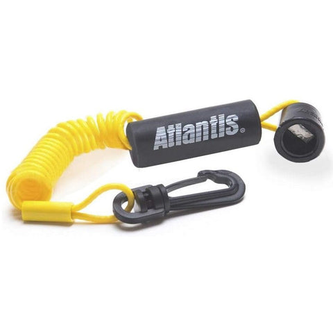 Atlantis Power Sports Qualifies for Free Shipping Atlantis Power Sports Lanyard Sea-Doo Floating DESS Yellow #A7447DES