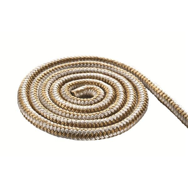 Attwood Marine Qualifies for Free Shipping Attwood 1/2" x 25’ Dockline Gold Double Braided Nylon #117567-7