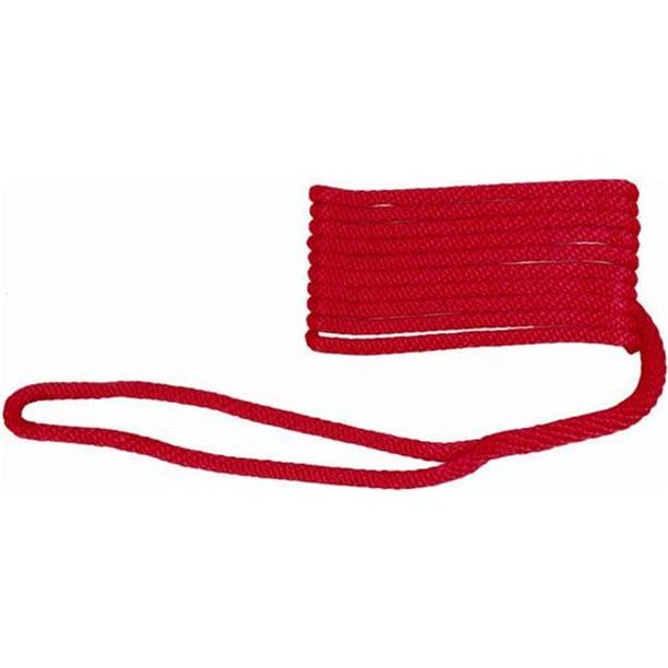 Attwood Marine Qualifies for Free Shipping Attwood 3/8" x 15' Solid Braid MFP Red #11749-7