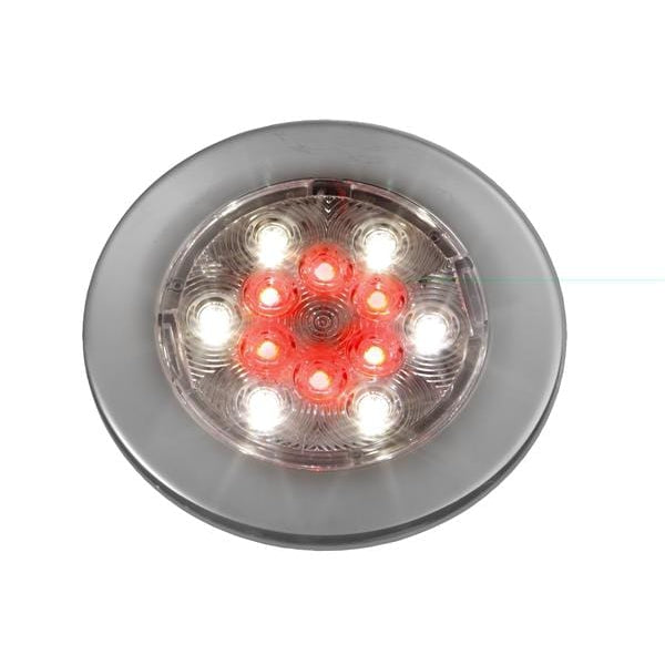 Attwood Marine Qualifies for Free Shipping Attwood 4" LED Light Interior Exterior Warm White/Red SS #6348SS1