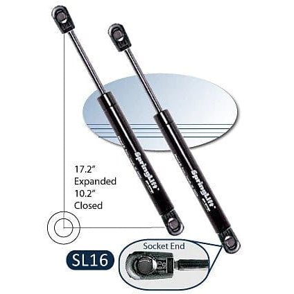 Attwood Marine Qualifies for Free Shipping Attwood Gas Spring 17.2" Ext c# Bl S #SL16-40-5