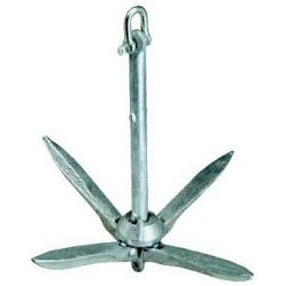 Attwood Marine Qualifies for Free Shipping Attwood Grapnel Folding Anchor Galvanized 7 lb #11968-1
