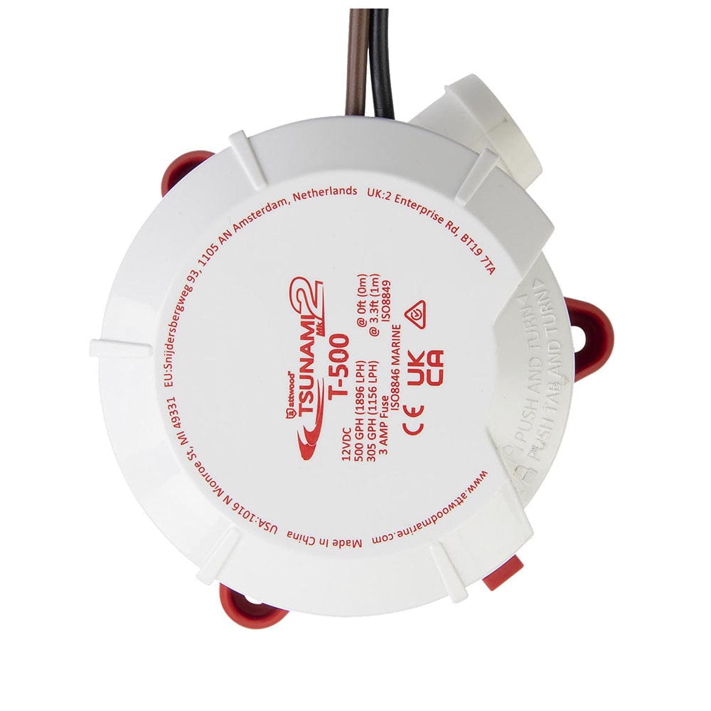 Attwood Marine Qualifies for Free Shipping Attwood Marine Bilge Pump 500 Tsunami MK2 #5606-7
