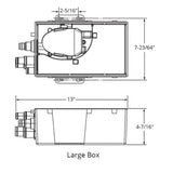 Attwood Marine Qualifies for Free Shipping Attwood Shower Sump MK2 800 24v Large #5144-4