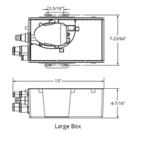 Attwood Marine Qualifies for Free Shipping Attwood Shower Sump MK2 800 24v Large #5144-4