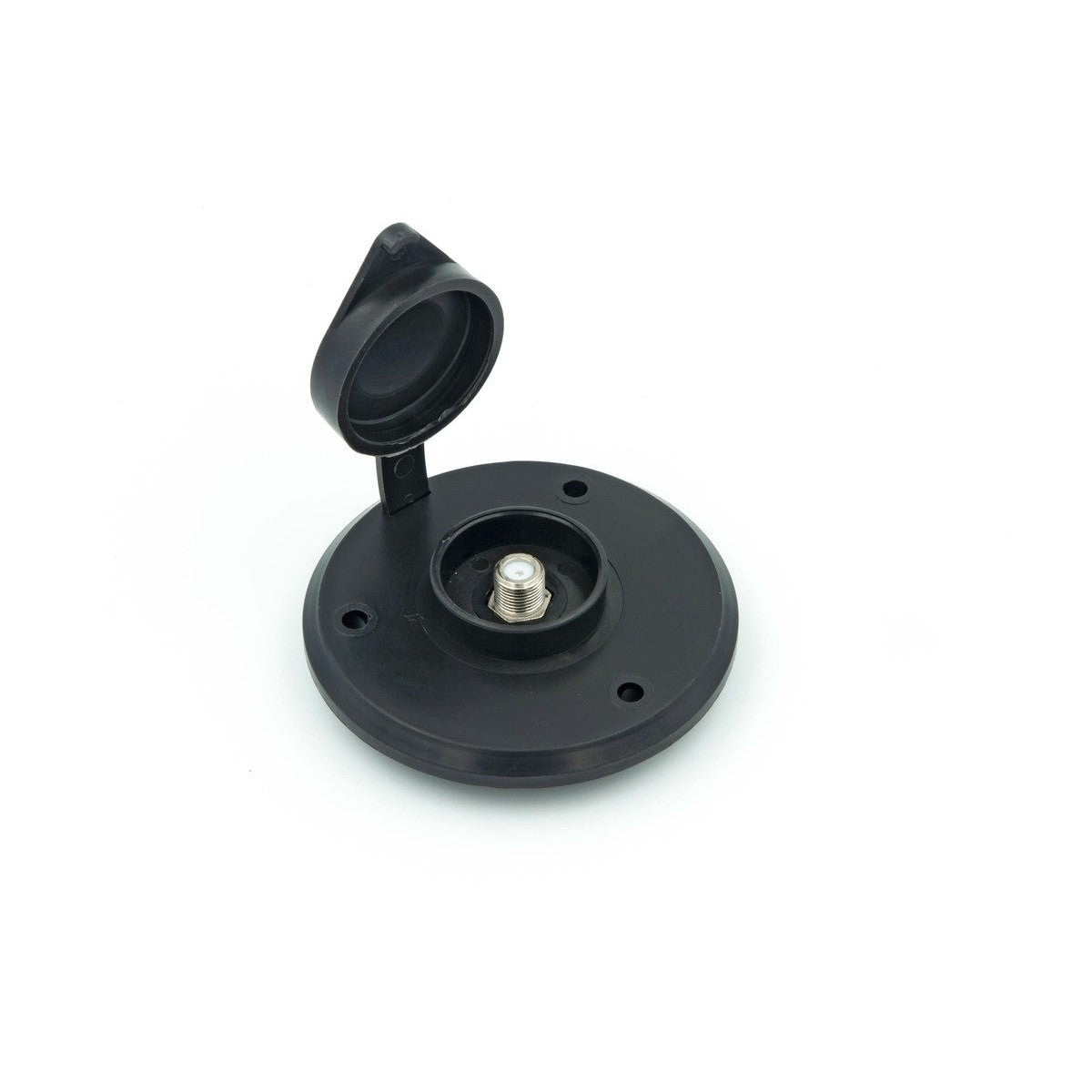 B & B Molders Qualifies for Free Shipping B & B Molders Cable TV Plate Black #94321