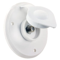 B & B Molders Qualifies for Free Shipping B & B Molders Cable TV Plate Polar White #94320