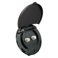B & B Molders Qualifies for Free Shipping B & B Molders Compact Enclosure Dual Cable Black #94350