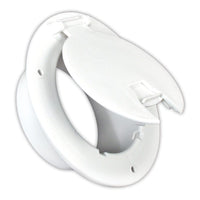B & B Molders Qualifies for Free Shipping B & B Molders Electrical Cable Hatch Deluxe Round No-Back Polar White #94331