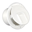 B & B Molders Qualifies for Free Shipping B & B Molders Electrical Cable Hatch Round with Back Polar White #94328