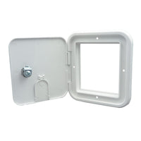 B & B Molders Qualifies for Free Shipping B & B Molders Electrical Hatch Small 30/50a Key Polar White #94334