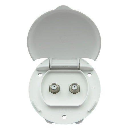 B & B Molders Qualifies for Free Shipping B & B Molders Enclosure Dual Cable Polar White #94324