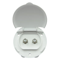 B & B Molders Qualifies for Free Shipping B & B Molders Enclosure Dual Cable Polar White #94324