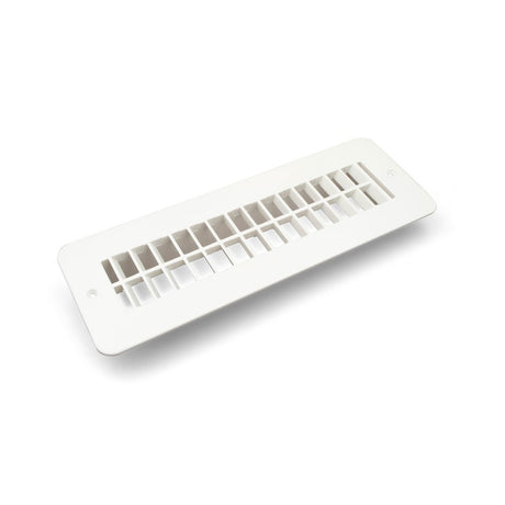 B & B Molders Qualifies for Free Shipping B & B Molders Floor Register 2" x 10" No Damp Polar White #94256