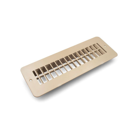 B & B Molders Qualifies for Free Shipping B & B Molders Floor Register 2" x 10" No Damp Tan #94258
