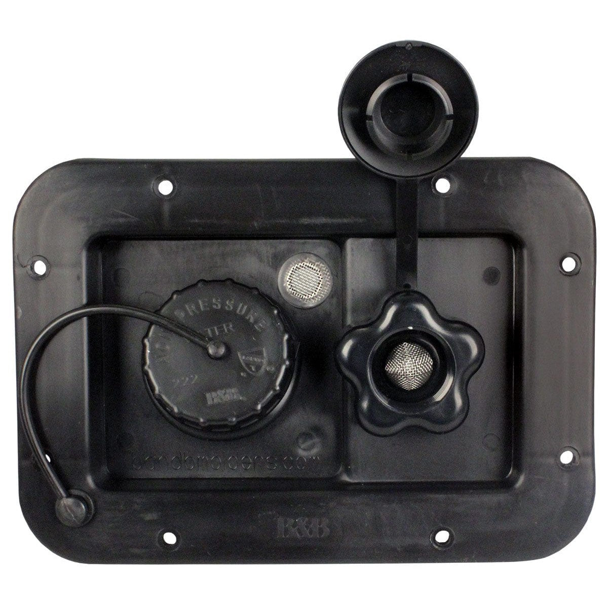 B & B Molders Qualifies for Free Shipping B & B Molders Gravity Dish Plastic Check Valve Black #94223