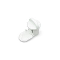 B & B Molders Qualifies for Free Shipping B & B Molders Hatch Plastic Thumb Lock Polar White #94156