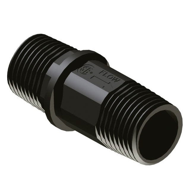 B & B Molders Qualifies for Free Shipping B & B Molders In-Line Check Valve Black #94212