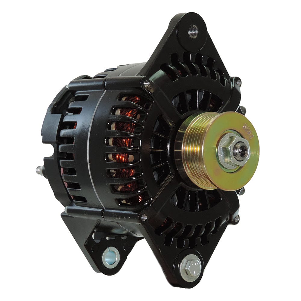 Balmar Not Qualified for Free Shipping Balmar Alternator 240a 12v 4" K6 Pulley with Isolated #97XD-12-240-IG