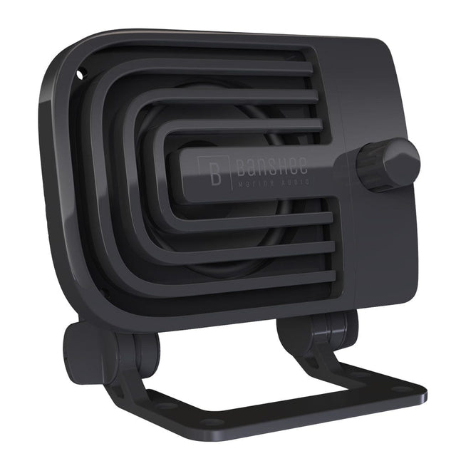 Banshee Marine Audio Qualifies for Free Shipping Banshee Active External VHF Speaker Black #BAR-VA-1B