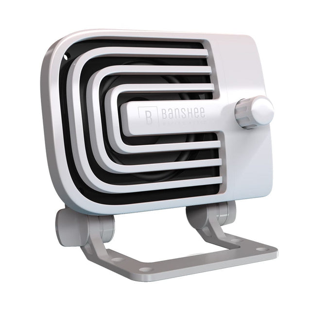 Banshee Marine Audio Qualifies for Free Shipping Banshee Active External VHF Speaker White #BAR-VA-1W