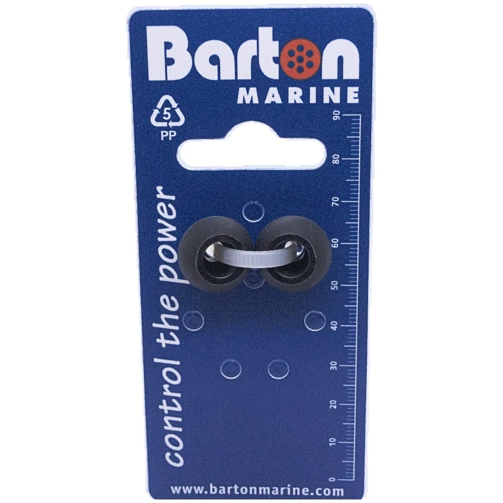 Barton Marine Qualifies for Free Shipping Barton 4mm Rope Stoppers Black Pair #42812