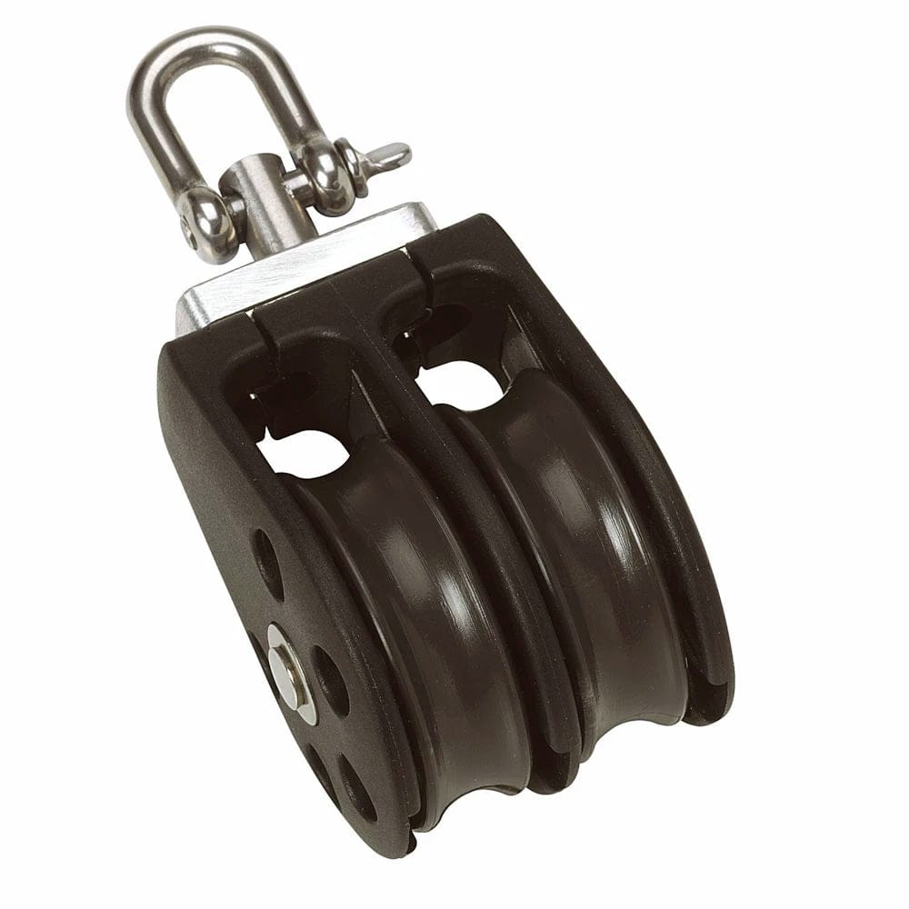 Barton Marine Qualifies for Free Shipping Barton Plain Bearing Pulley Block Double with Swivel #N02230