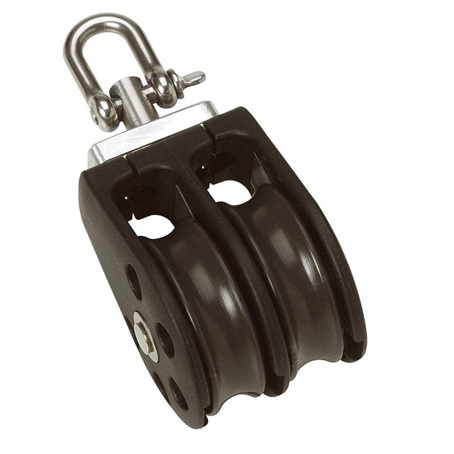 Barton Marine Qualifies for Free Shipping Barton Plain Bearing Pulley Block Double with Swivel #N02230