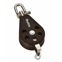 Barton Marine Qualifies for Free Shipping Barton Plain Bearing Pulley Block Single with Swivel & Becke #N02131