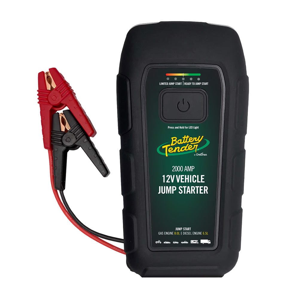Battery Tender Qualifies for Free Shipping Battery Tender 2000a 12v Lithium Jump Starter #030-2030-WH