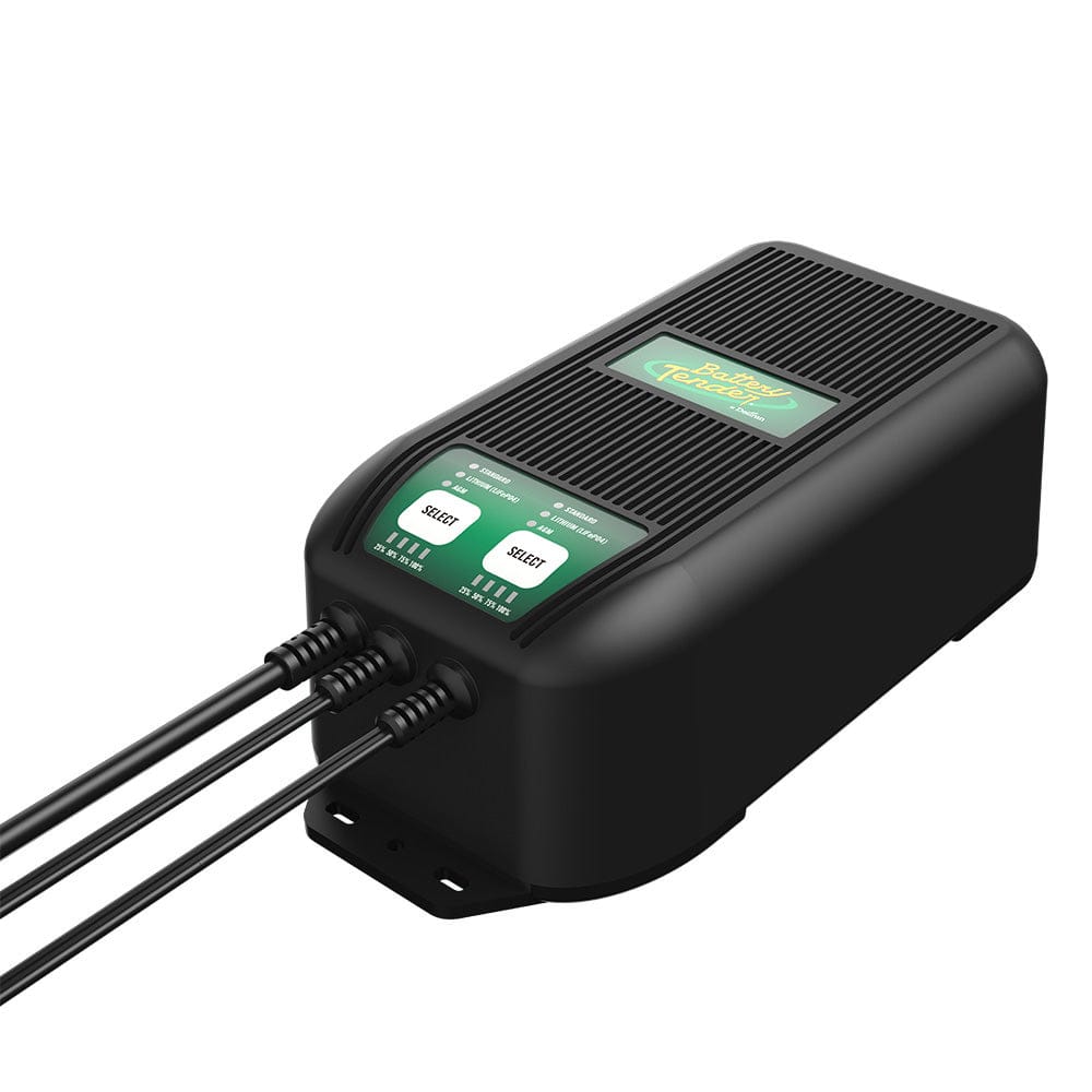 Battery Tender Qualifies for Free Shipping Battery Tender WaveCharge Pro 2-Bank 12v 20a Battery Charger #022-1007-DL-WH