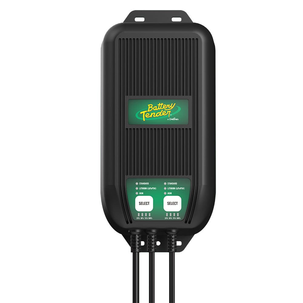 Battery Tender Qualifies for Free Shipping Battery Tender WaveCharge Pro 2-Bank 12v 20a Battery Charger #022-1007-DL-WH