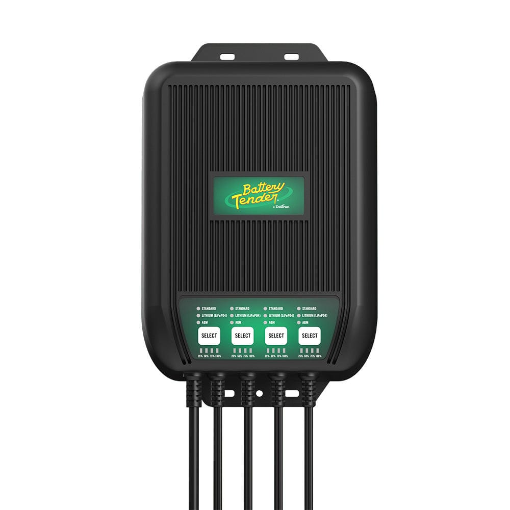 Battery Tender Qualifies for Free Shipping Battery Tender WaveCharge Pro 4-Bank 12v 40a Battery Charger #022-1009-DL-WH