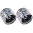 Bearing Buddy Qualifies for Free Shipping Bearing Buddy 2.441" Hub Bore 2441T-SS 2-pk #42442