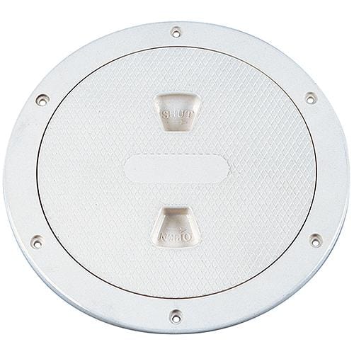 Beckson Marine Qualifies for Free Shipping Beckson Marine Deck Plate 6" Diameter White #DP64-W