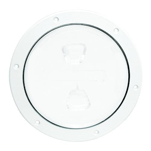 Beckson Marine Qualifies for Free Shipping Beckson Marine Deck Plate 6" Diameter White #DP64-W