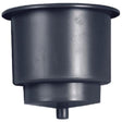 Beckson Marine Not Qualified for Free Shipping Beckson Marine Drink Holder with Drain Black #GH43-DB1