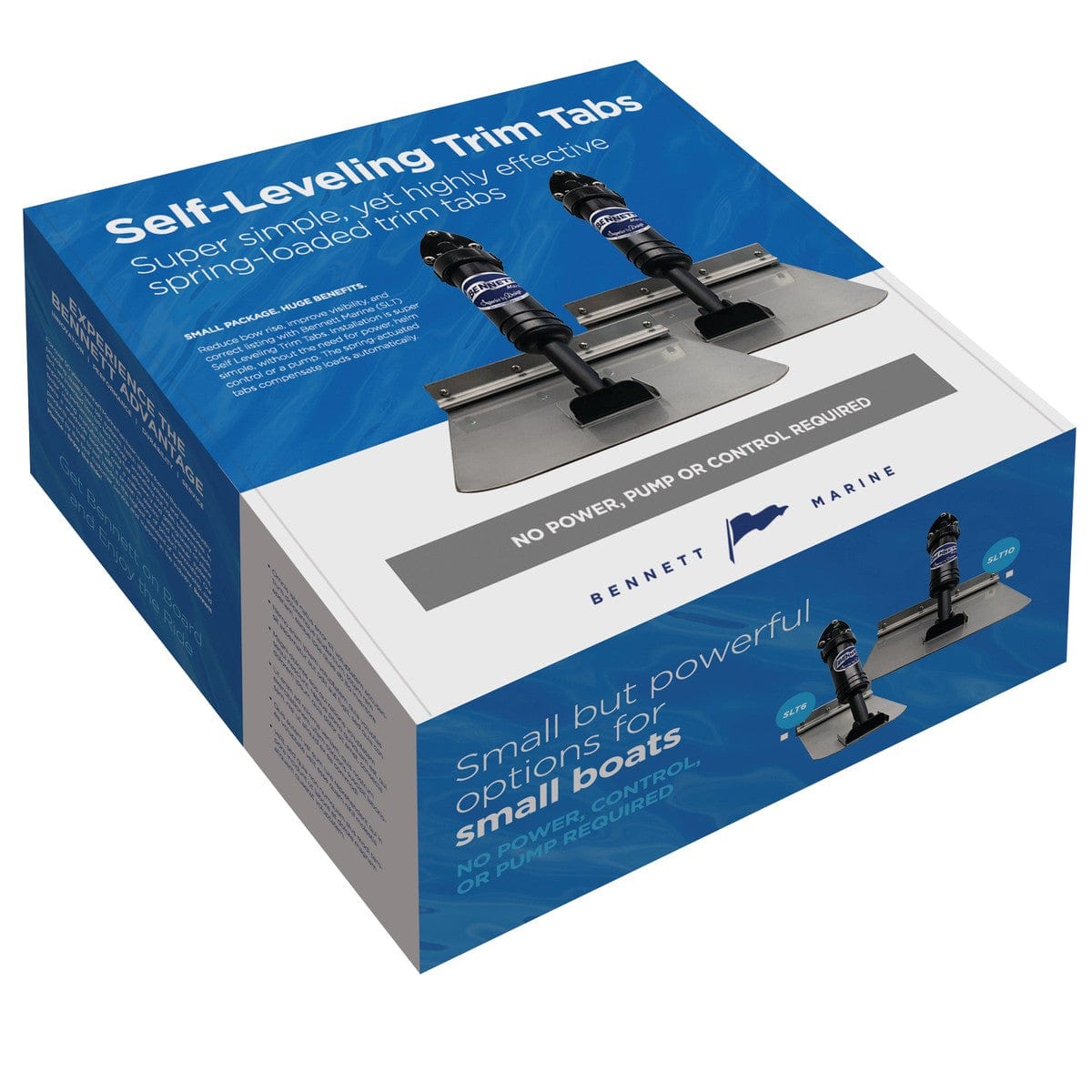 Bennett Trim Tabs Qualifies for Free Shipping Bennett Trim Tabs SLT10 Self-Leveling Tab System for 17-20' Boats #SLT10