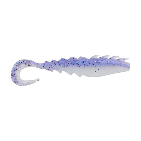 Berkley Qualifies for Free Shipping Berkley Gulp Saltwater Nemesis Prawn Curl Tail 4" Violet Haze Fleck #1637570