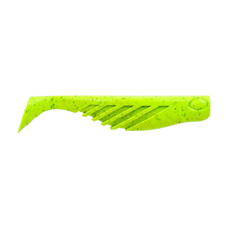 Berkley Qualifies for Free Shipping Berkley Gulp Saltwater Ripple Mullet 4" Chartreuse Pepper #1637696