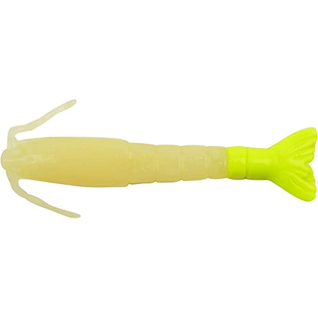 Berkley Not Qualified for Free Shipping Berkley Gulp Saltwater Shrimp 4" Glow/Chartreuse GSSHR4-GLC #1240010