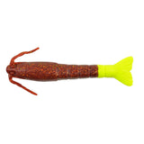 Berkley Qualifies for Free Shipping Berkley Gulp Shrimp 3" Root Beer/Chartreuse #1240007