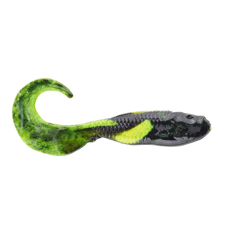 Berkley Not Qualified for Free Shipping Berkley Gulp Swimming Mullet 4" Black Chartreuse Fuze #1521183